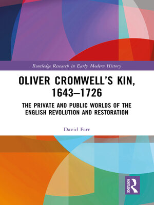 cover image of Oliver Cromwell's Kin, 1643-1726